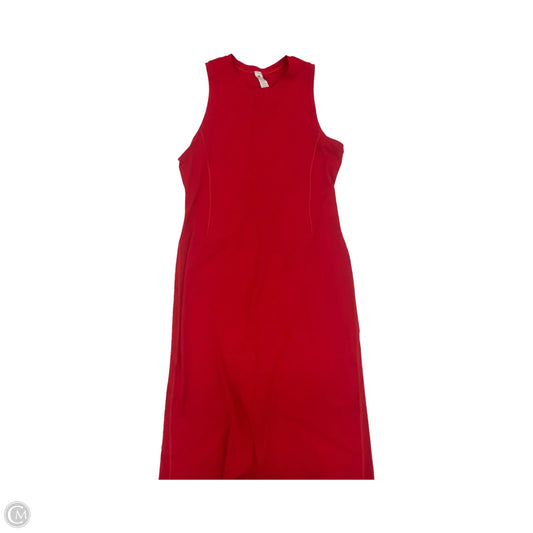 Dress Casual Maxi By Lululemon In Red, Size: L