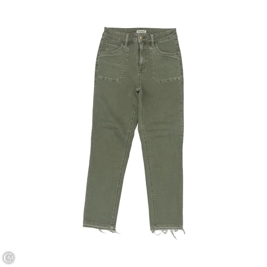 Jeans Skinny By Maurices In Green Denim, Size: 6