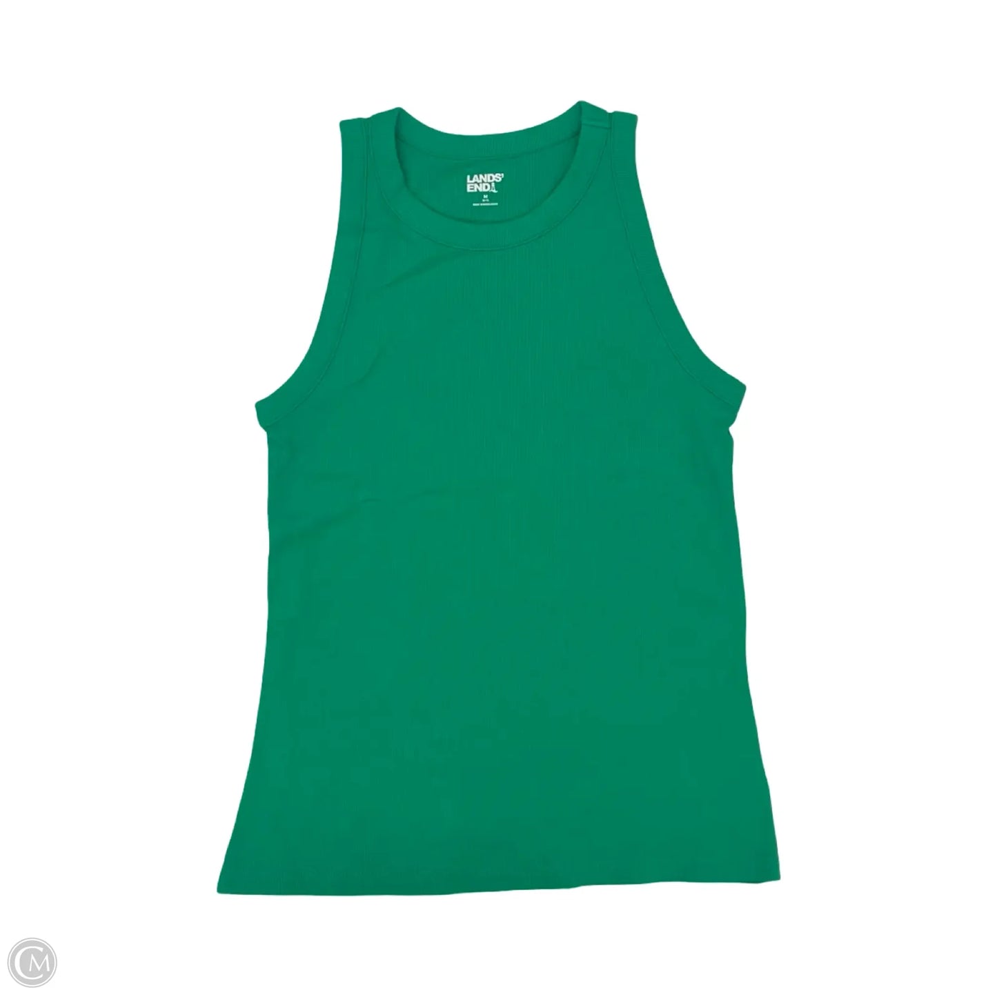 Tank Top By Lands End In Green, Size: M