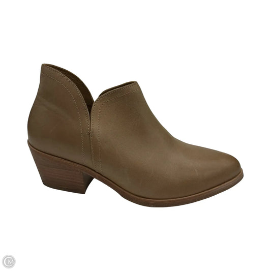 Boots Leather By Cmb In Brown, Size: 8