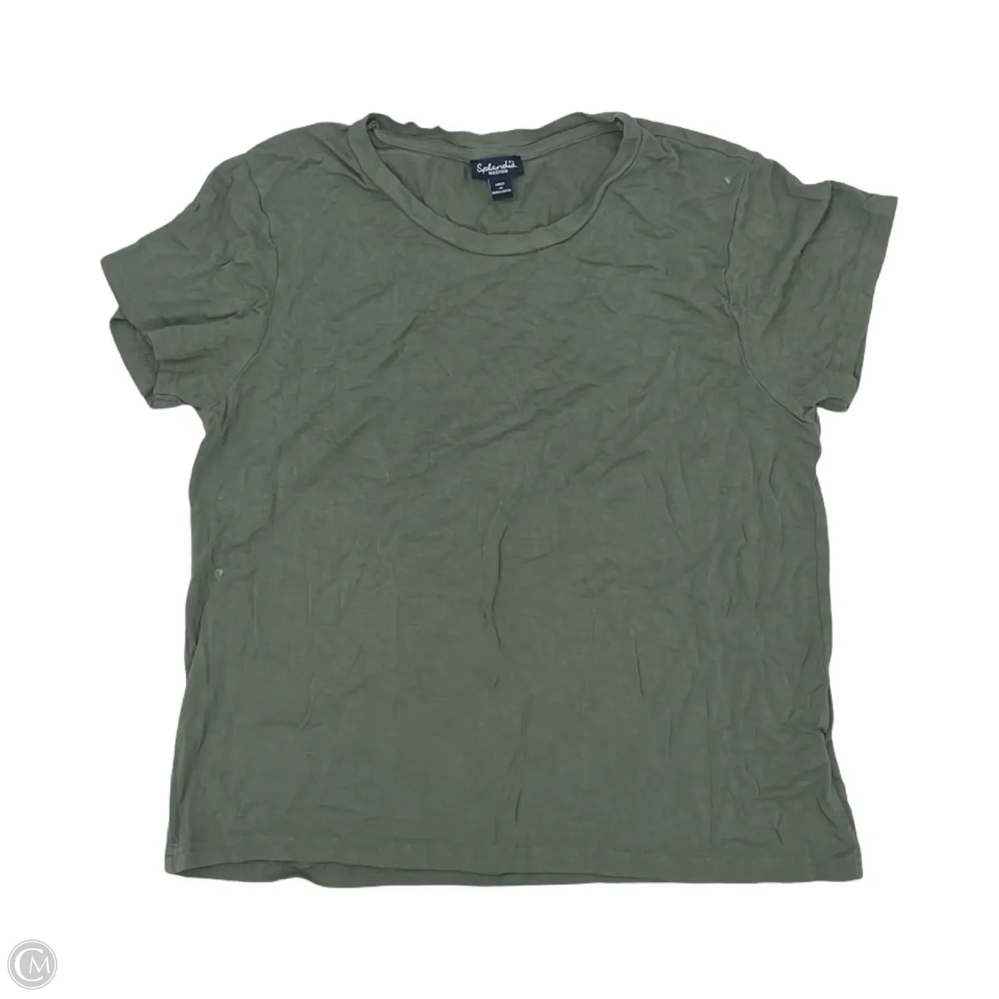 Top Short Sleeve By Splendid In Green, Size: M