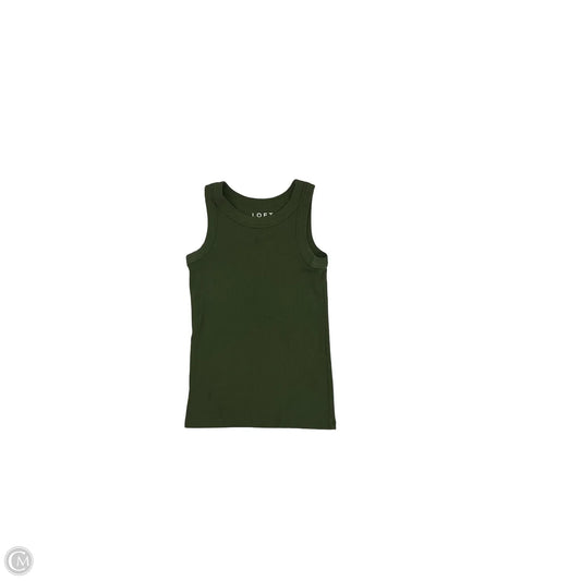 Tank Top By Loft In Green, Size: Xs