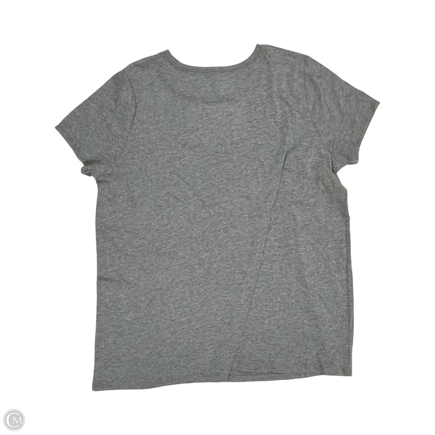 Top Short Sleeve By Clothes Mentor In Grey, Size: 2