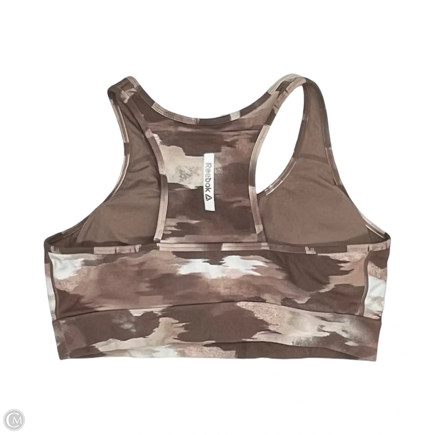 Athletic Bra By Reebok In Brown, Size: Xxl