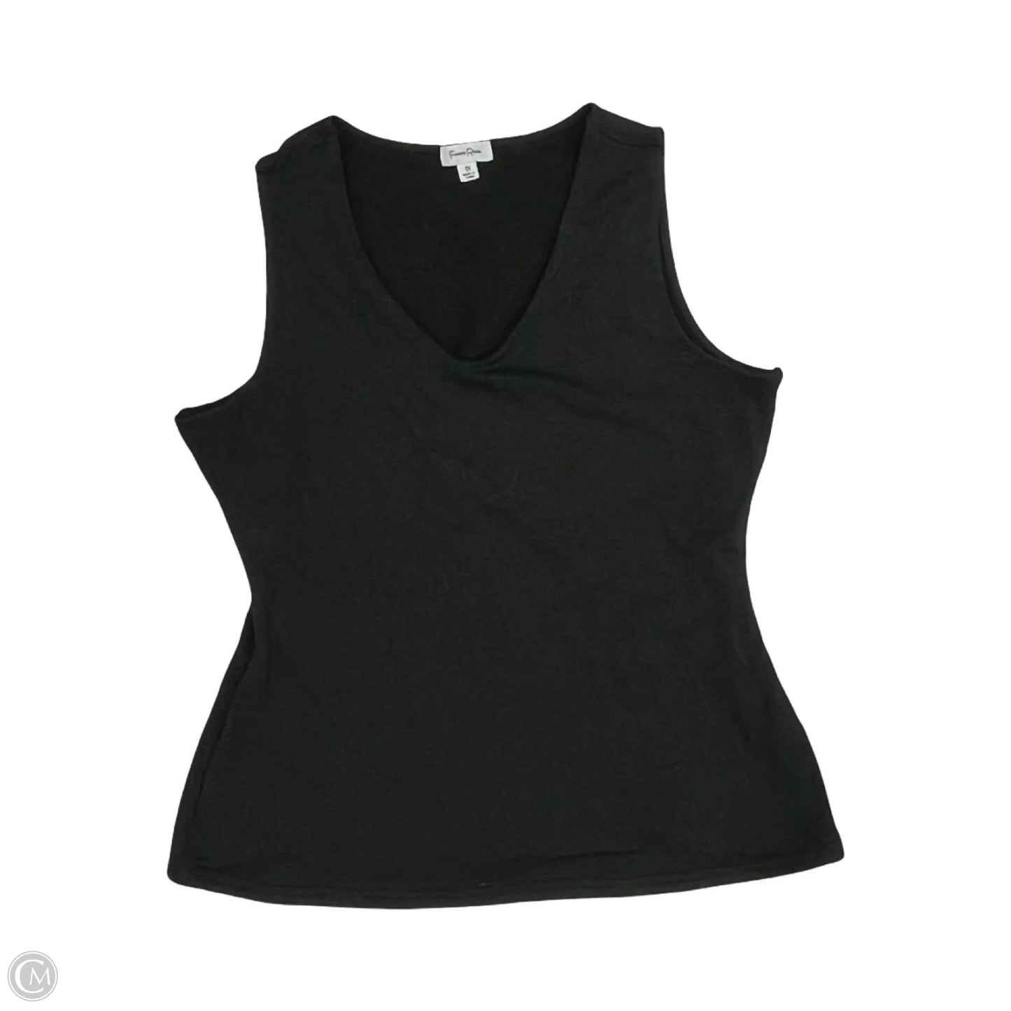 Top Short Sleeve By Faded Rose In Black, Size: 1x