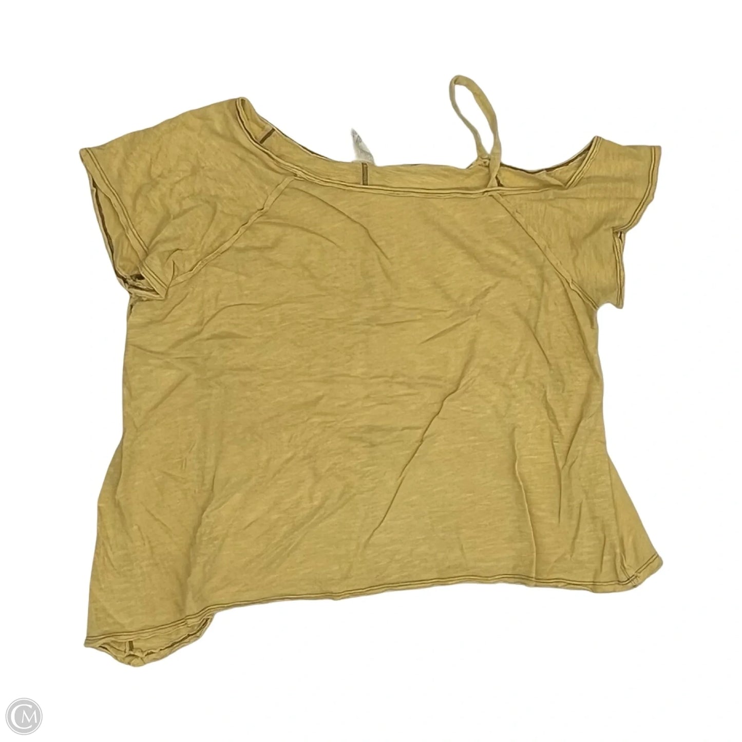 Top Short Sleeve By We The Free In Yellow, Size: S