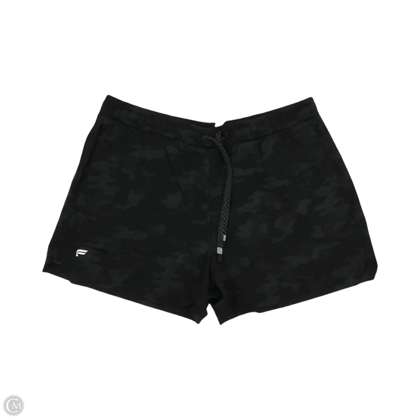 Athletic Shorts By Fabletics In Black, Size: L