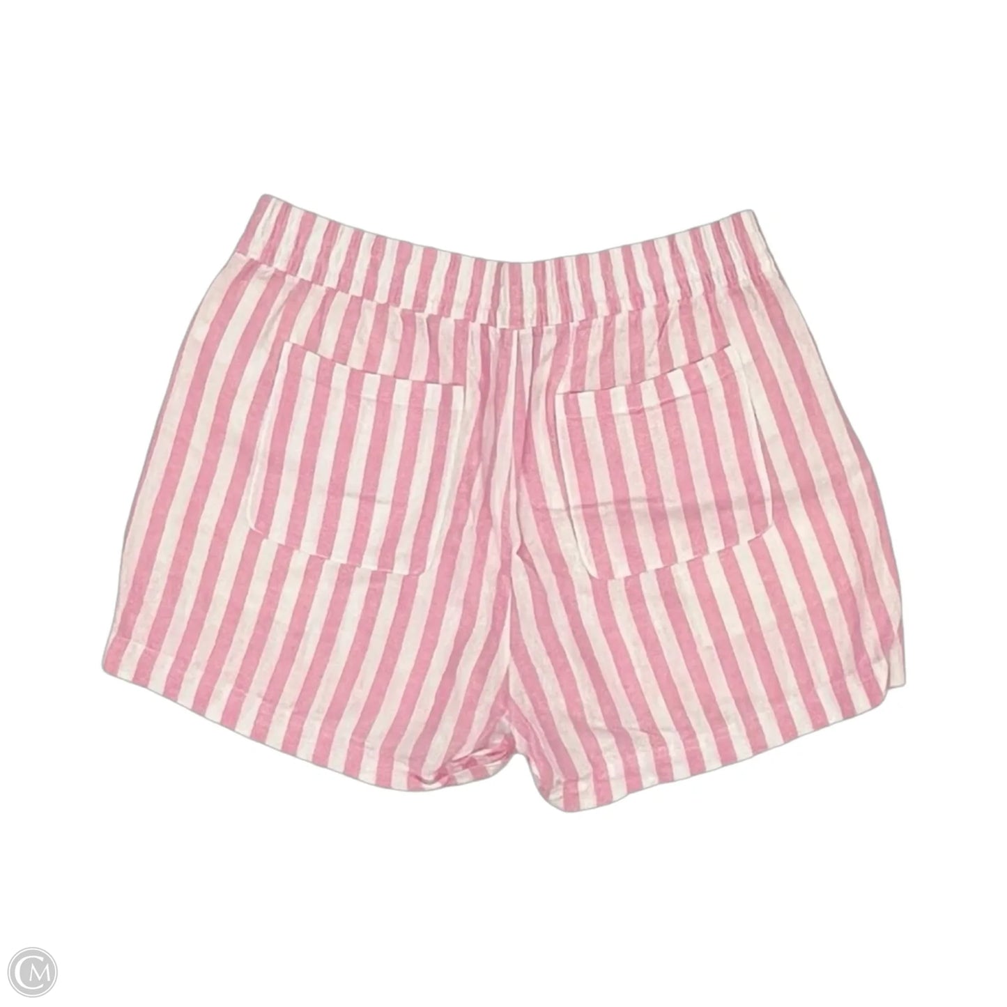Shorts By Old Navy In Pink & White, Size: L