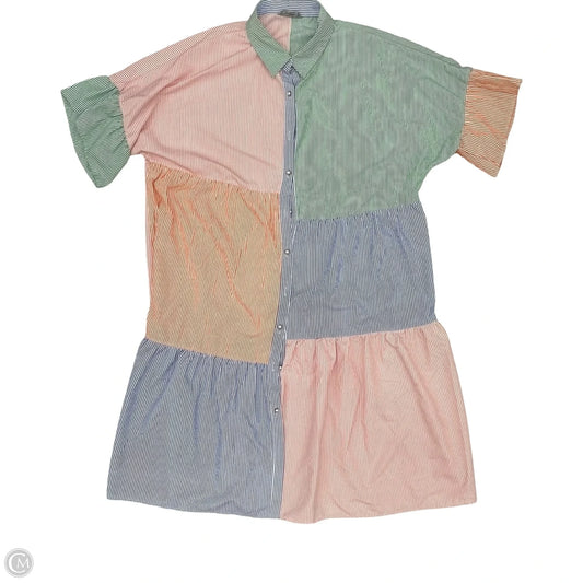 Dress Casual Midi By Cmf In Multi-colored, Size: 3x