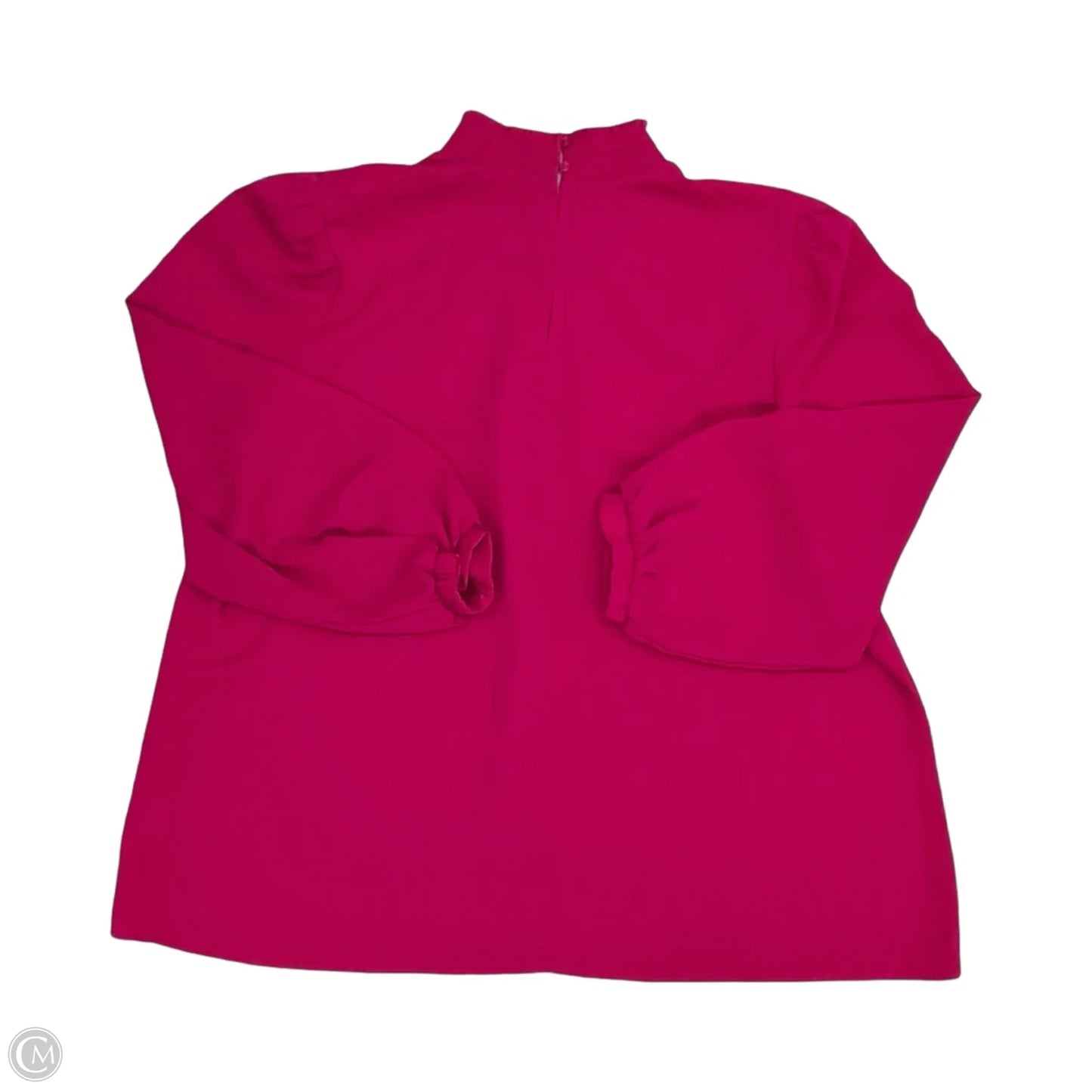 Blouse Long Sleeve By Melloday In Pink, Size: 2x