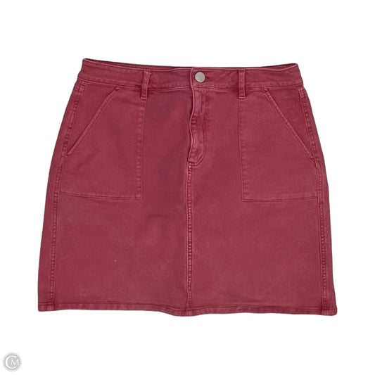 Skirt Mini & Short By Loft In Pink, Size: 8