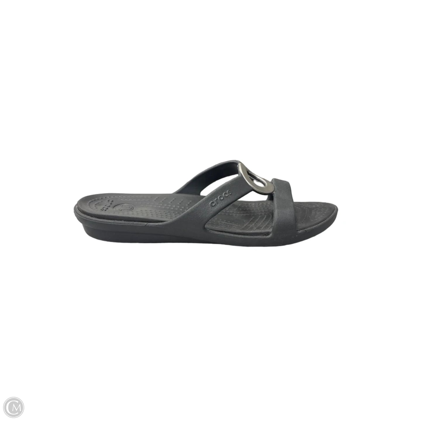 Sandals Sport By Crocs In Black, Size: 9