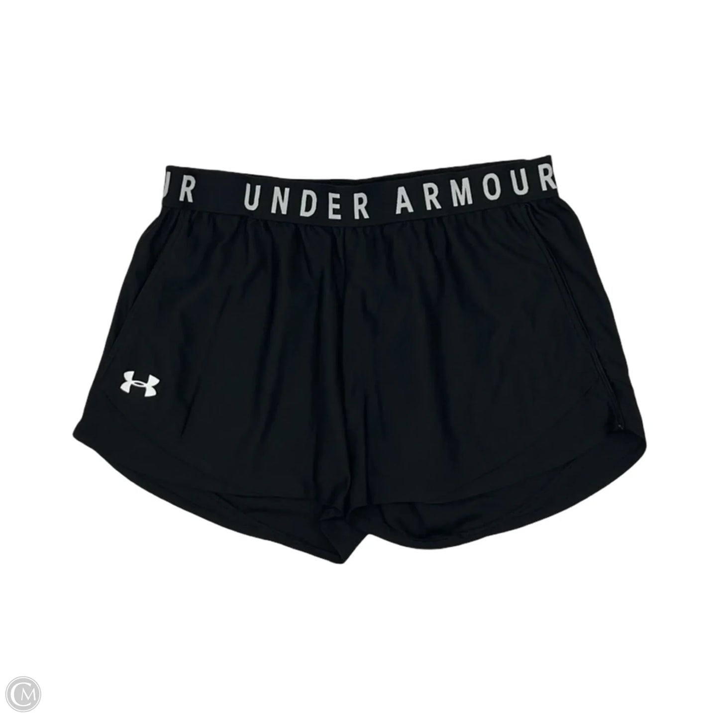 Athletic Shorts By Under Armour In Black, Size: M