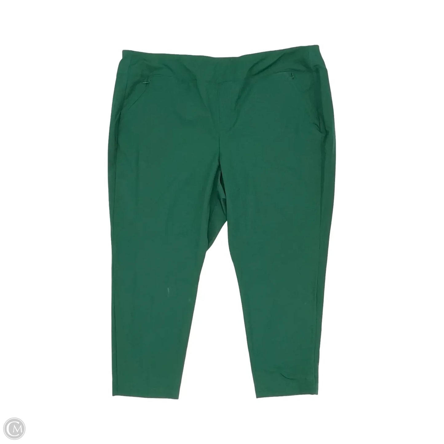 Athletic Pants By Tek Gear In Green, Size: 2x