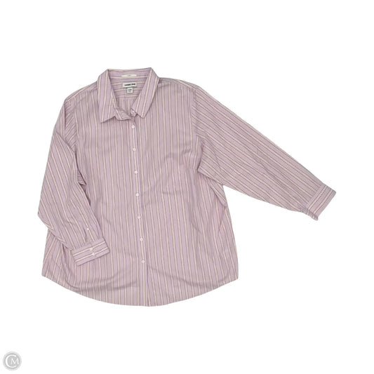 Top Long Sleeve By Lands End In Multi-colored, Size: 3x