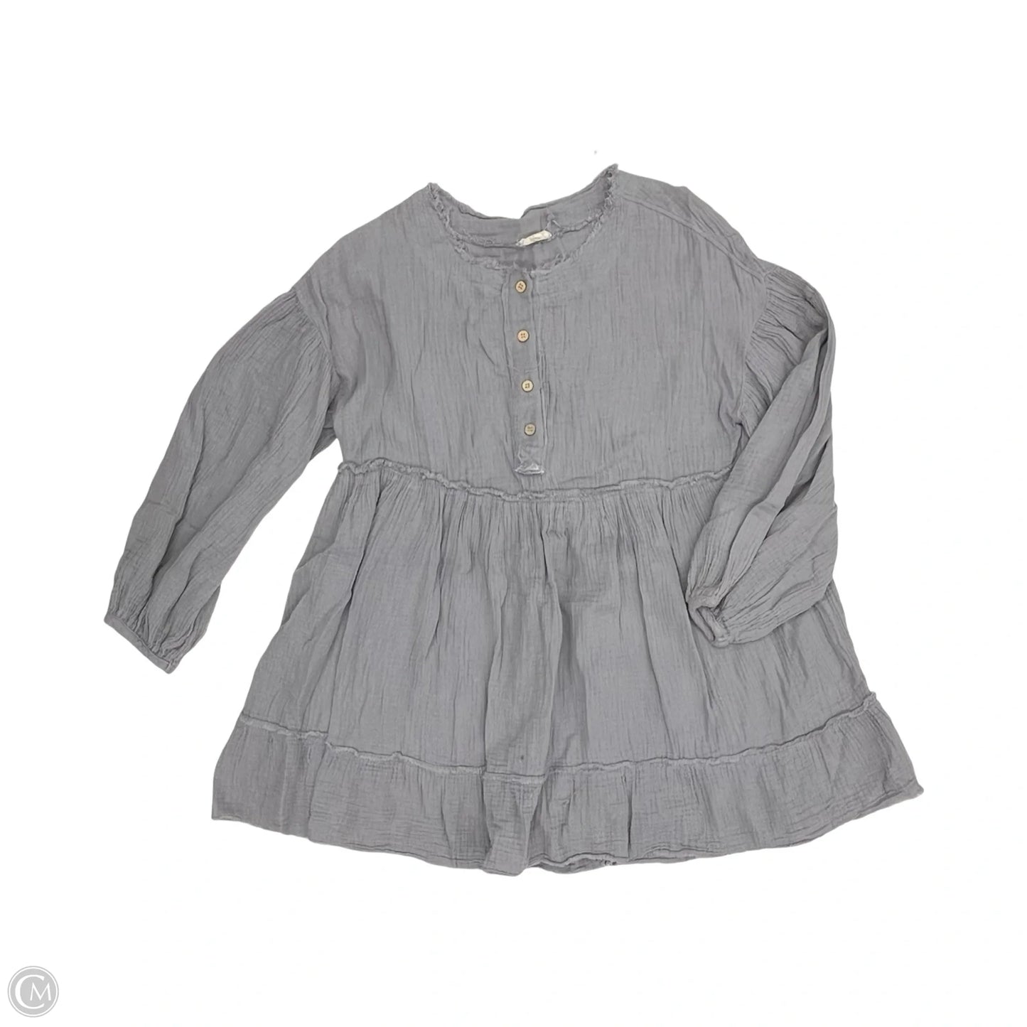 Dress Casual Short By Promesa In Grey, Size: S