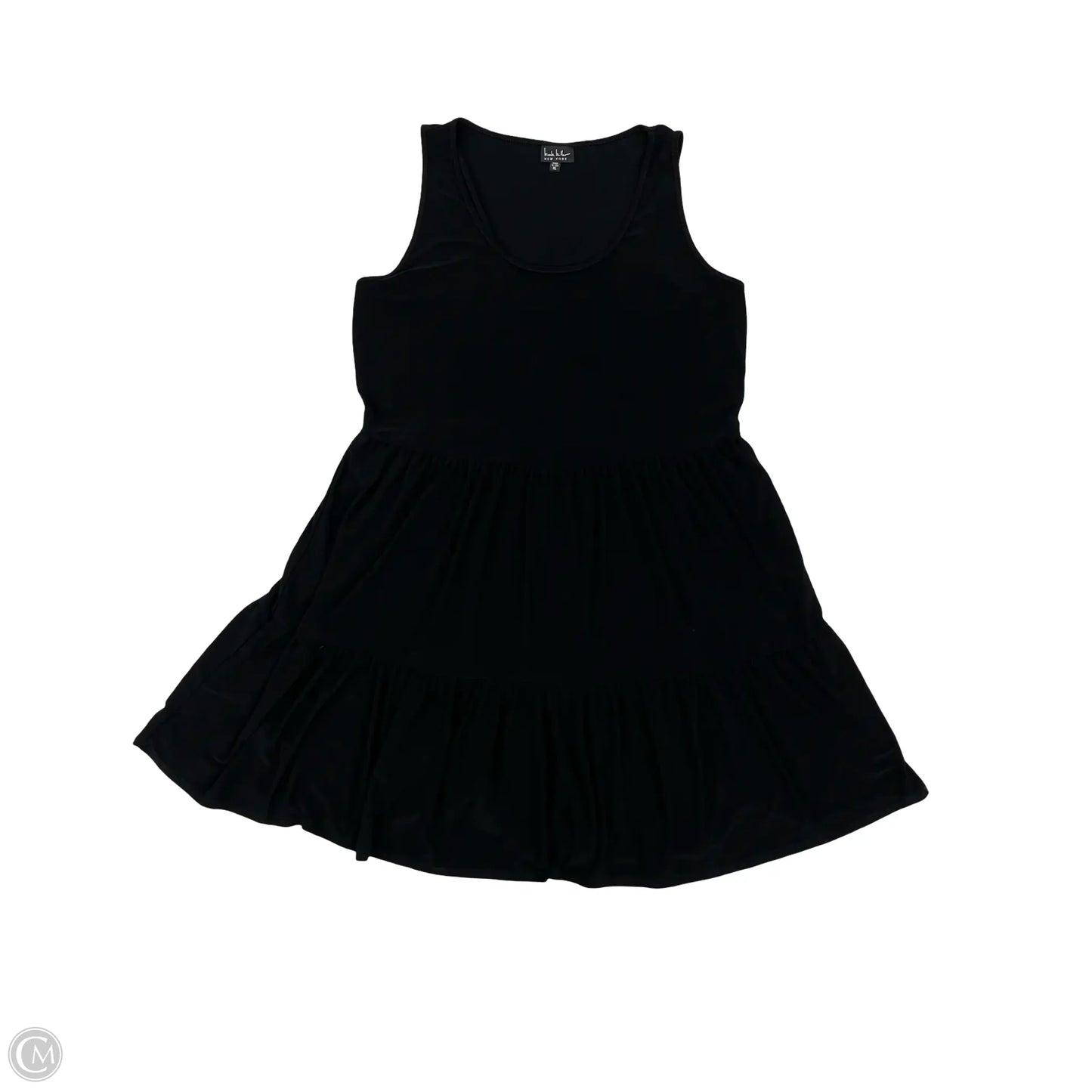 Dress Casual Short By Nicole By Nicole Miller In Black, Size: Xl