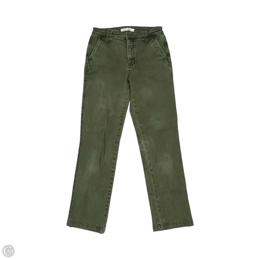 Jeans Straight By Eunina In Green Denim, Size: 0