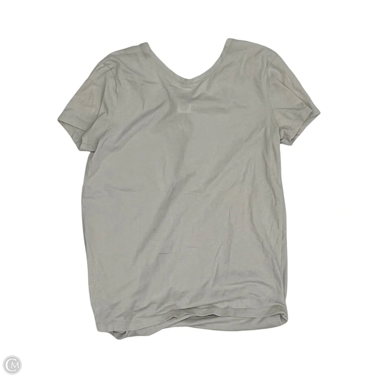 Athletic Top Short Sleeve By Victorias Secret In Grey, Size: Xs