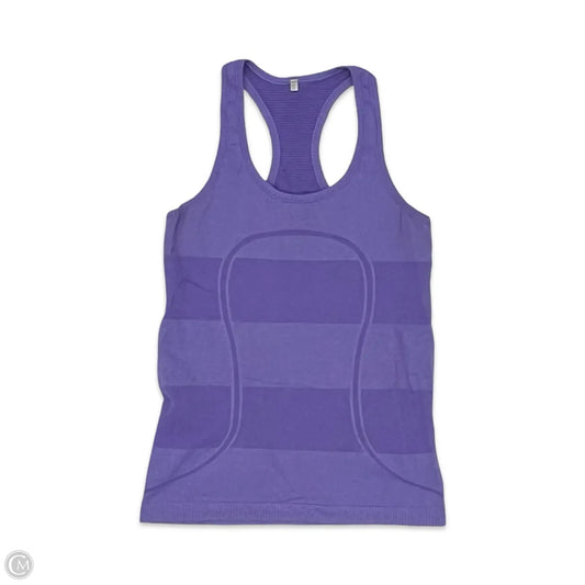 Athletic Tank Top By Lululemon In Purple, Size: M