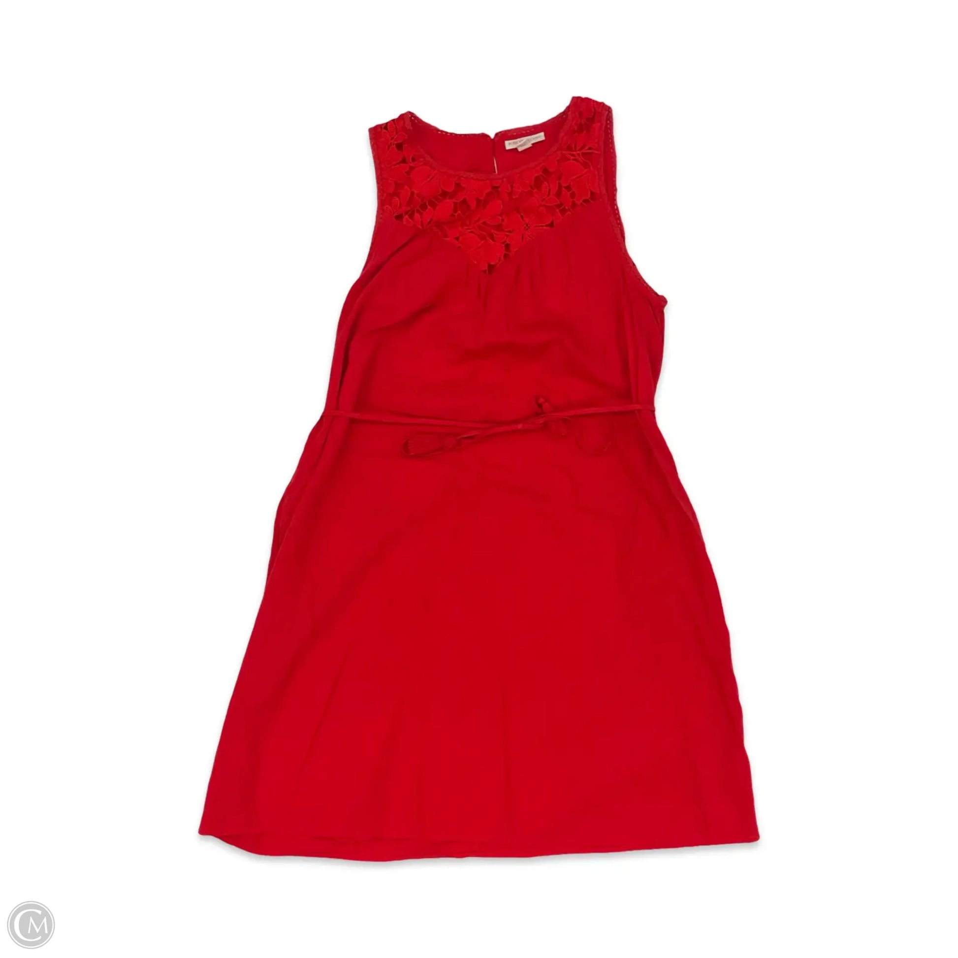 Dress Casual Short By Knox Rose In Red, Size: M