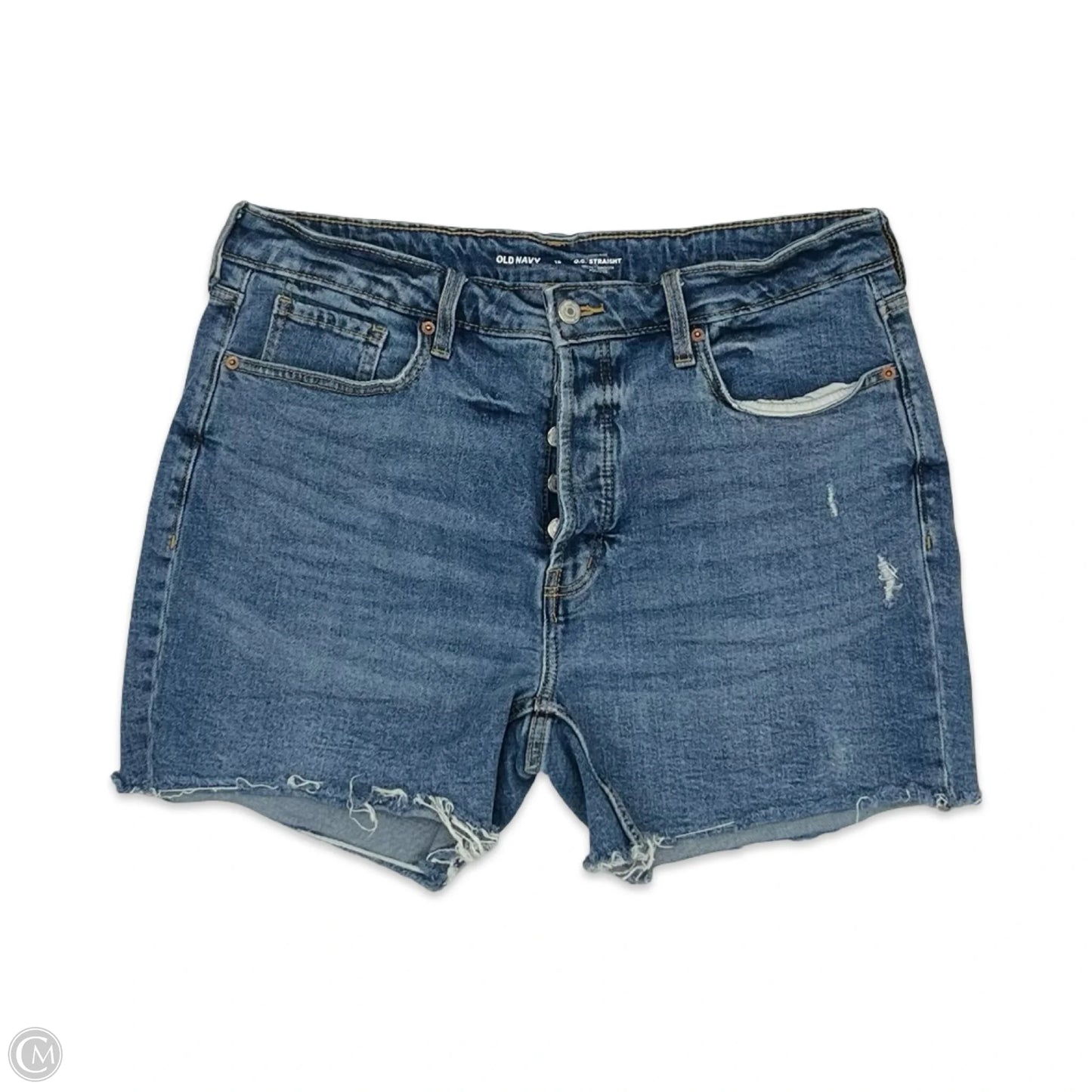 Shorts By Old Navy In Blue Denim, Size: 16