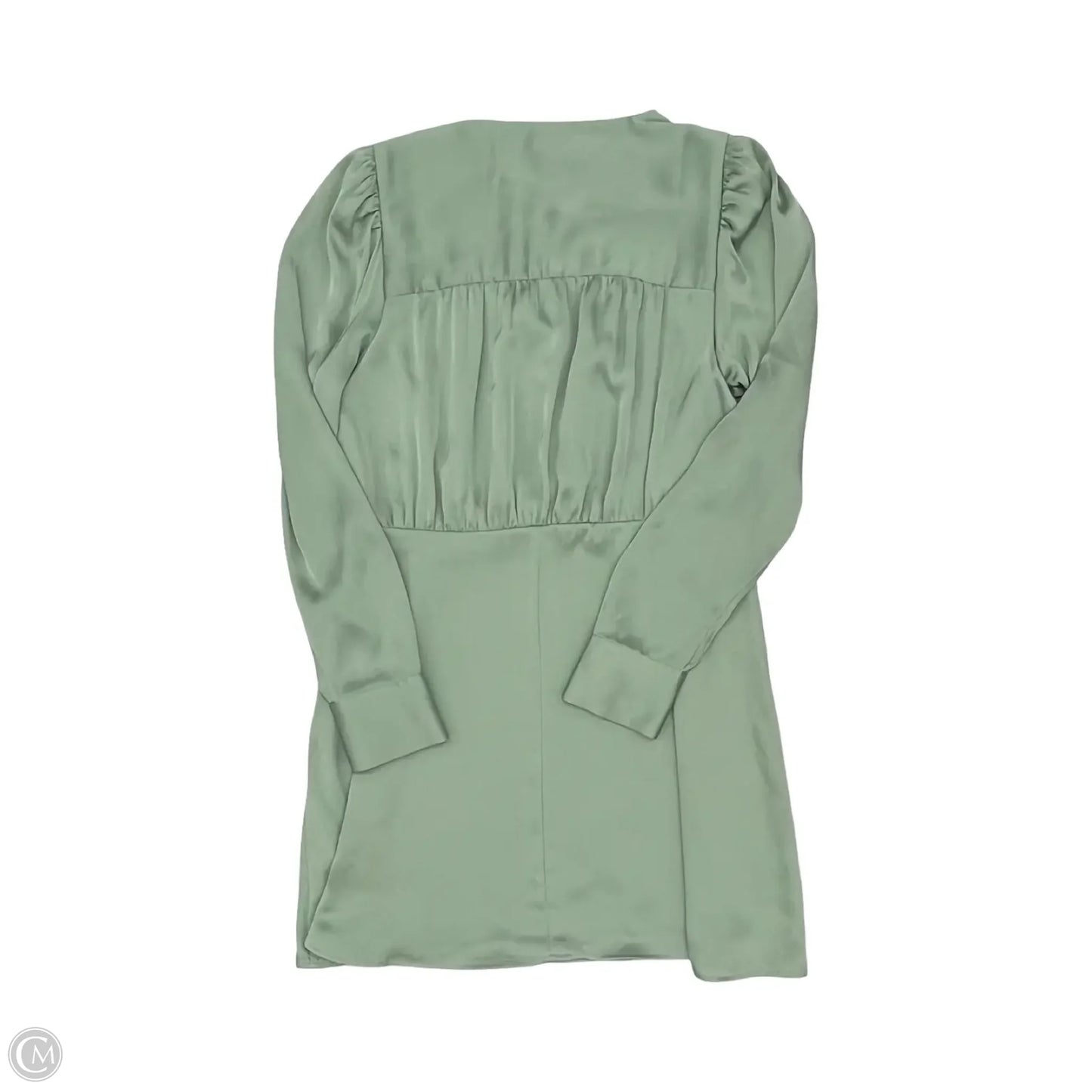 Dress Party Short By H&m In Green, Size: M