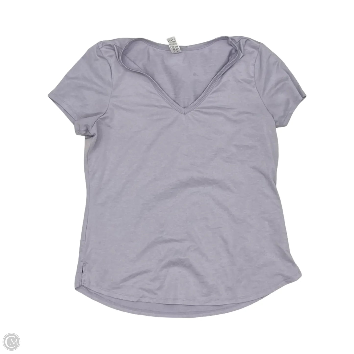 Athletic Top Short Sleeve By 90 Degrees By Reflex In Purple, Size: M