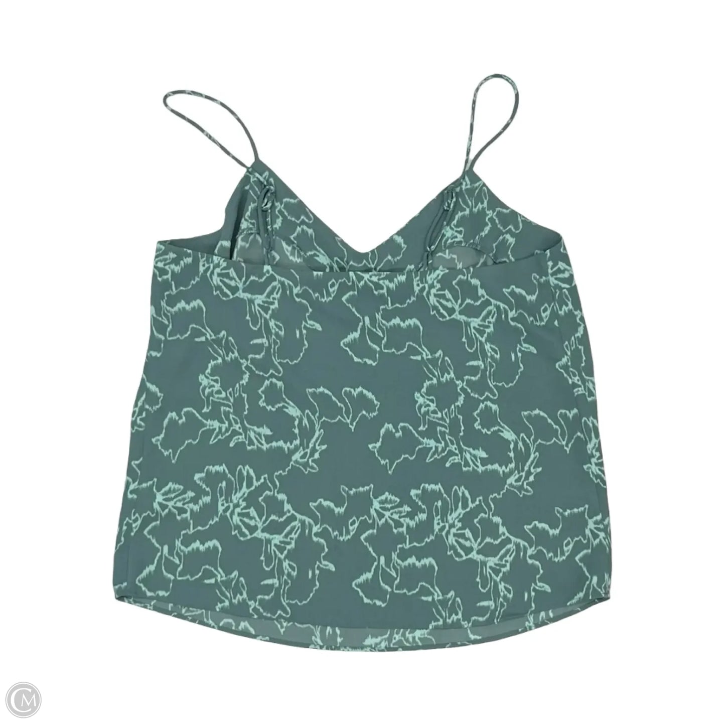 Blouse Sleeveless By Nine West In Green, Size: S