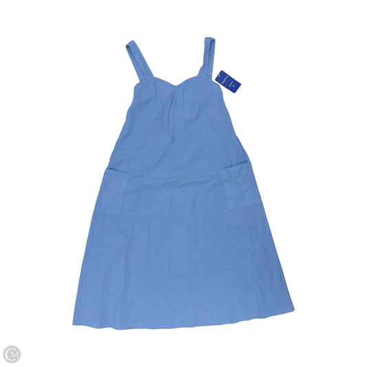 Dress Casual Midi By Cmf In Blue, Size: M