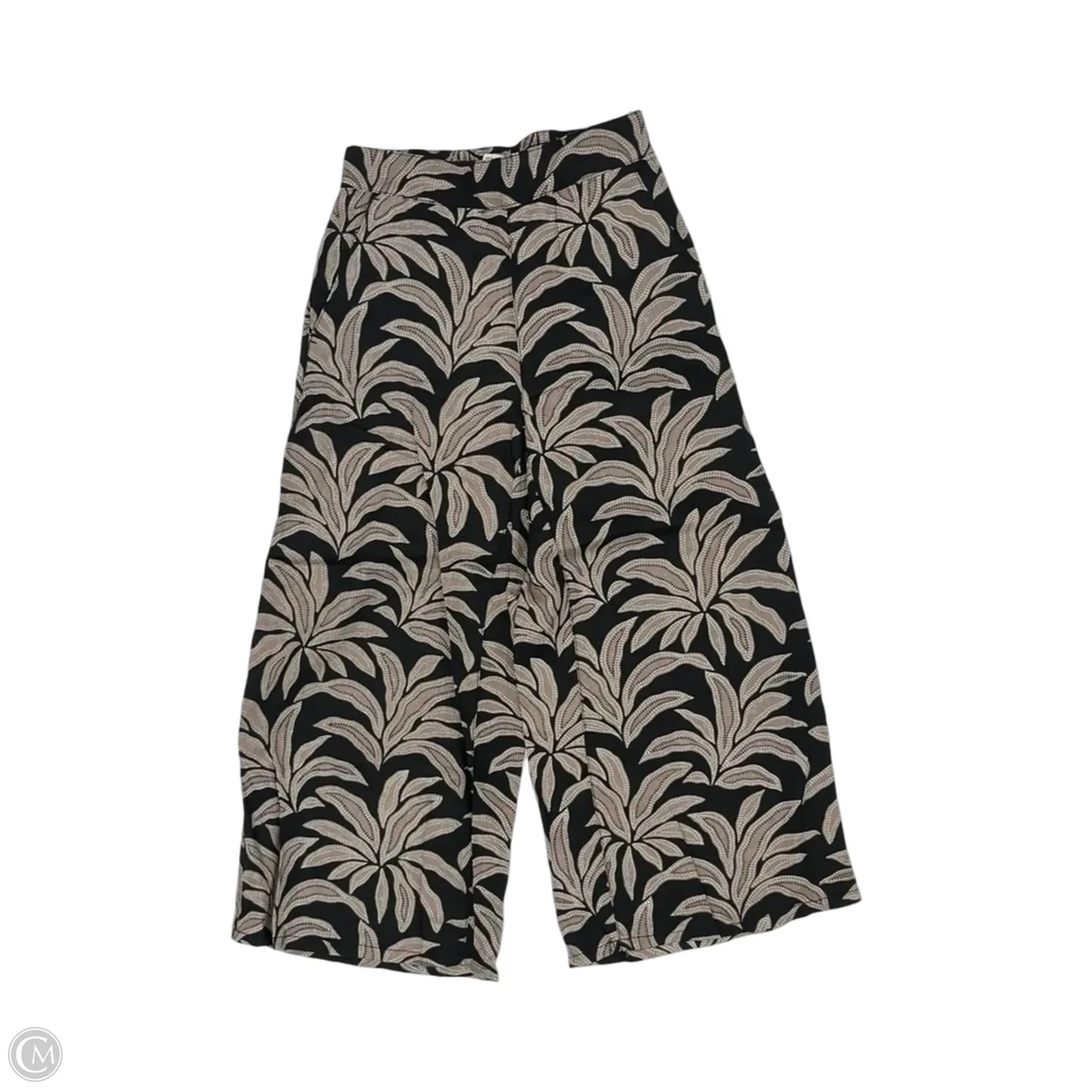 Pants Linen By Rachel Zoe In Black & Brown, Size: S