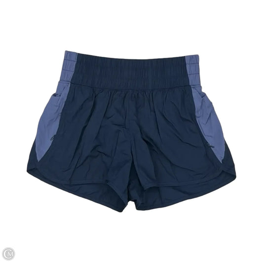 Athletic Shorts By Yogalicious In Blue, Size: S