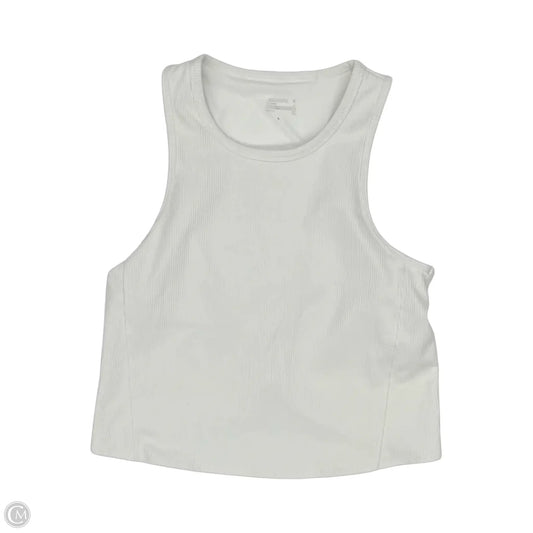 Athletic Tank Top By Jockey In White, Size: M