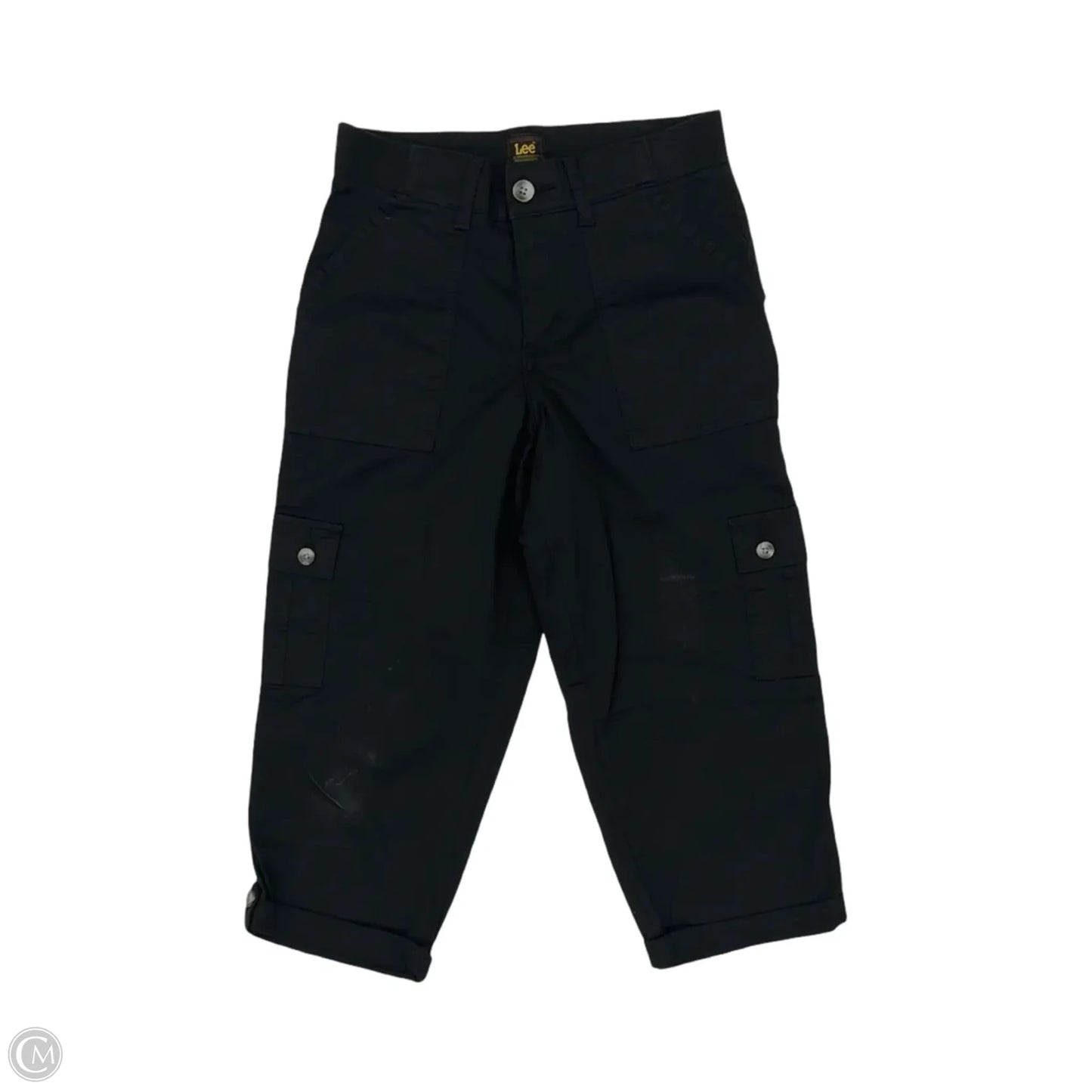 Pants Cropped By Lee In Black, Size: 4