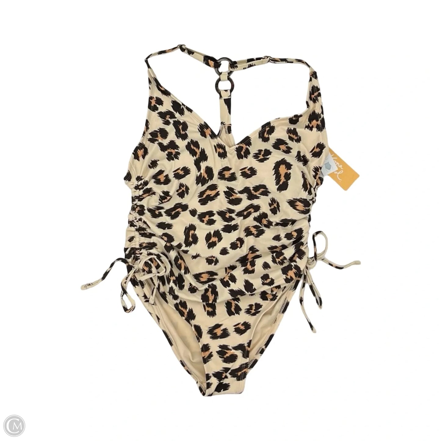 Swimsuit By Kona Sol In Leopard Print, Size: M