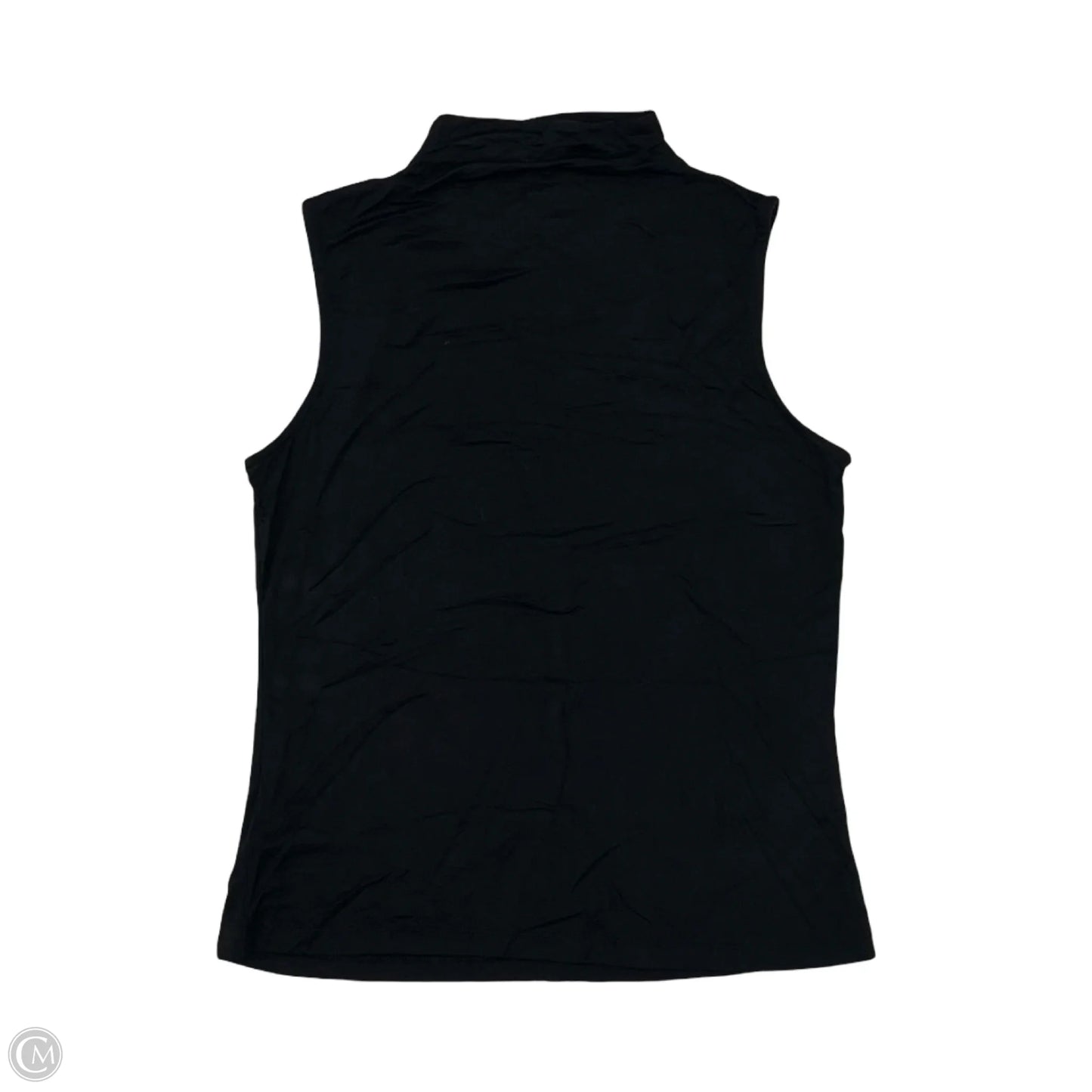 Top Sleeveless By Christian Siriano In Black, Size: M