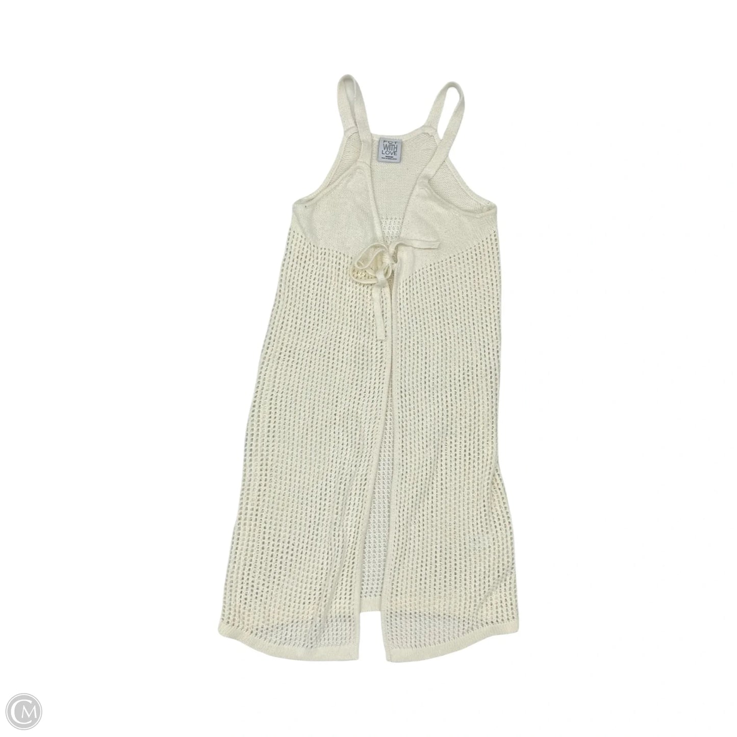 Swimwear Cover-up By Cmf In Cream, Size: M