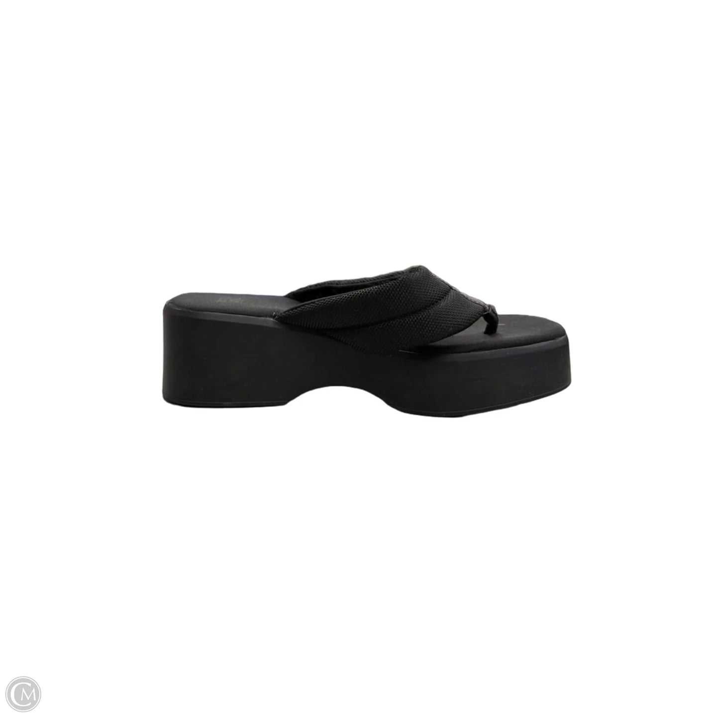 Sandals Flip Flops By Wild Fable In Black, Size: 7