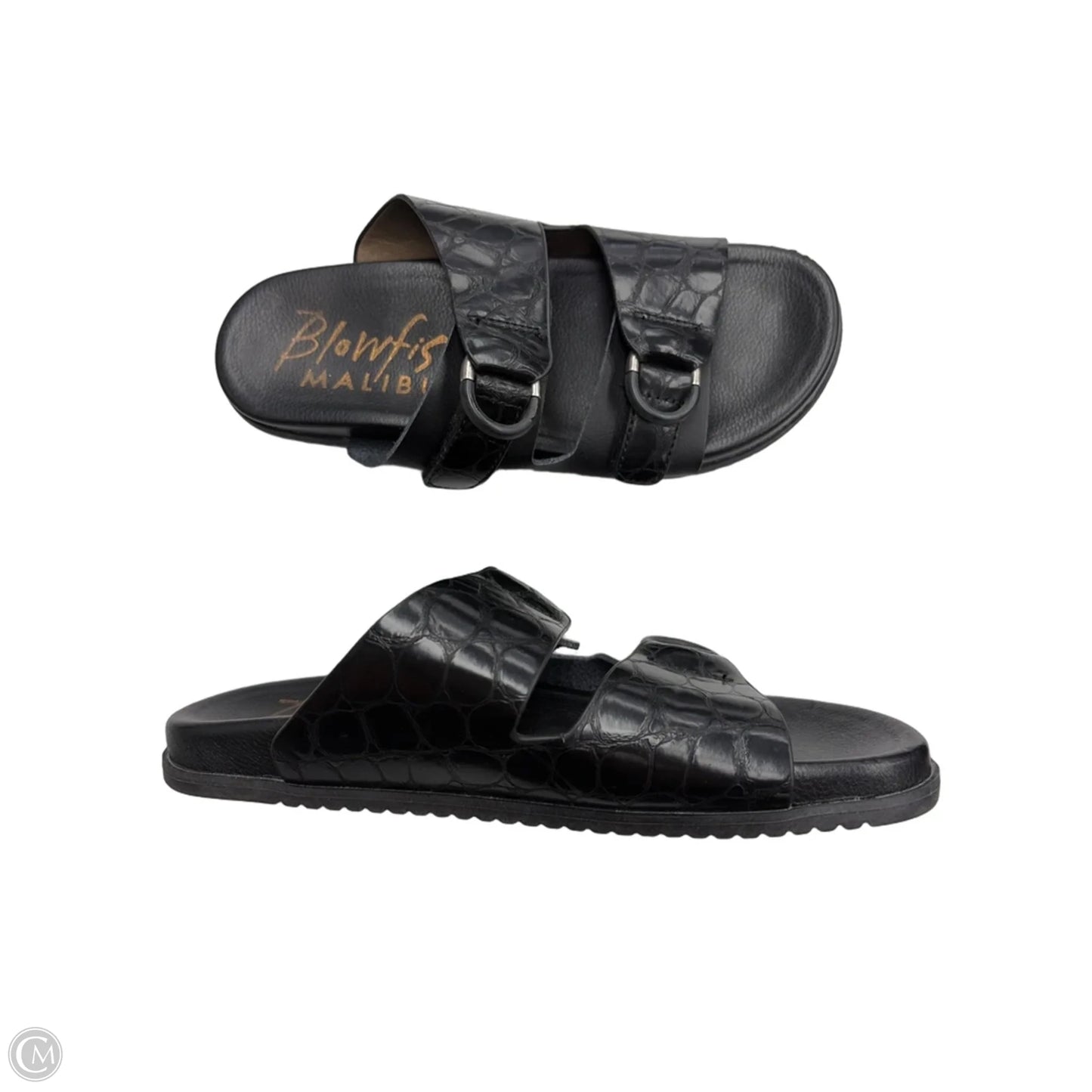 Sandals Flats By Blowfish In Black, Size: 7
