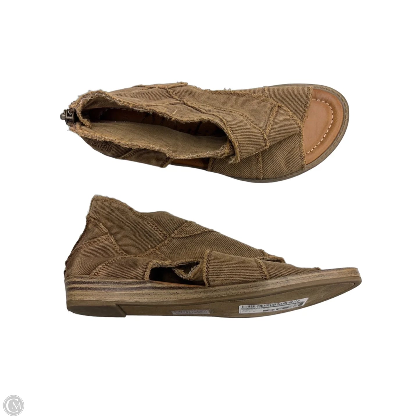 Sandals Flats By Blowfish In Brown, Size: 7.5