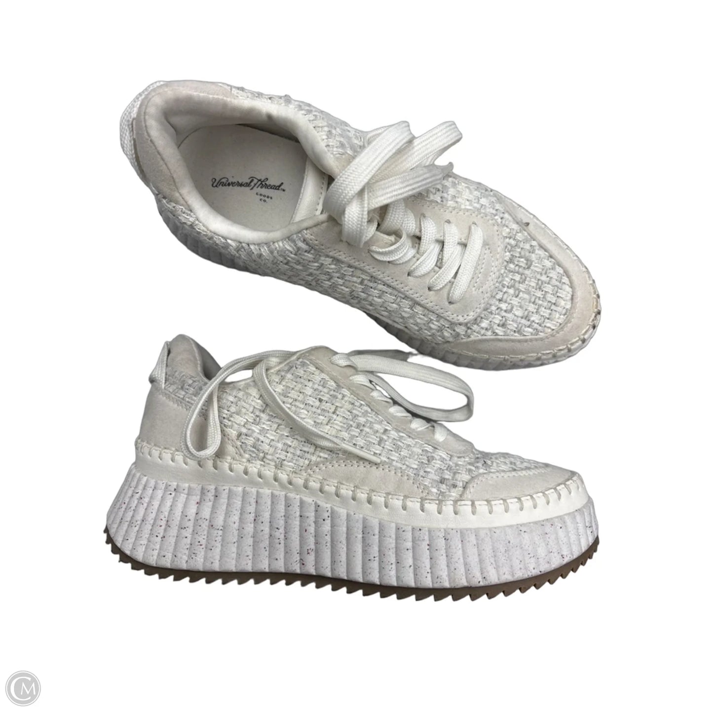 Shoes Sneakers By Universal Thread In Cream, Size: 6.5
