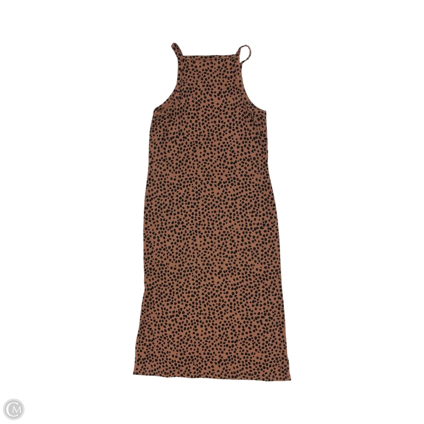 Dress Casual Midi By Old Navy In Leopard Print, Size: Xl