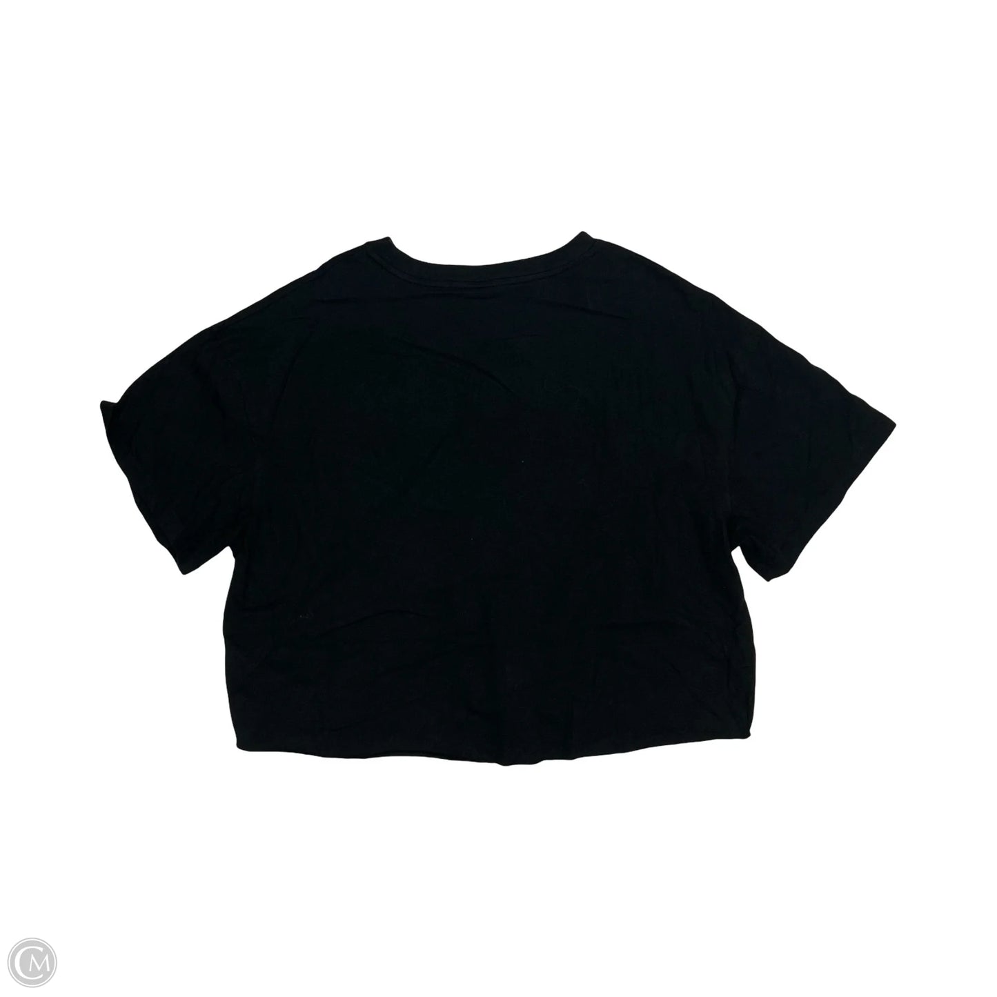 Top Short Sleeve By Wild Fable In Black, Size: L