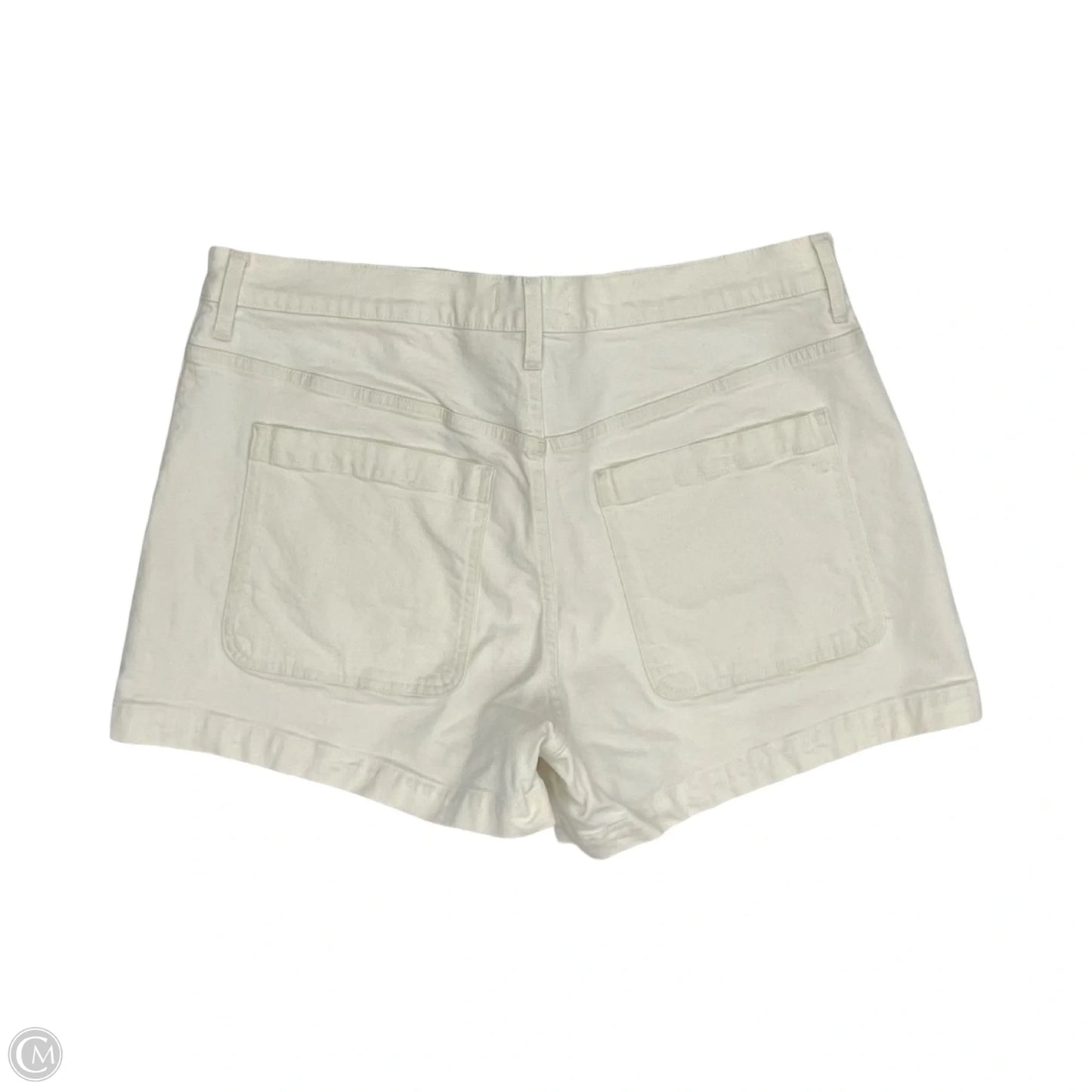 Shorts By Madewell In Cream Denim, Size: 16
