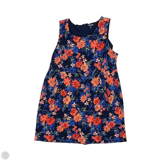 Dress Casual Midi By Lands End In Floral Print, Size: 24