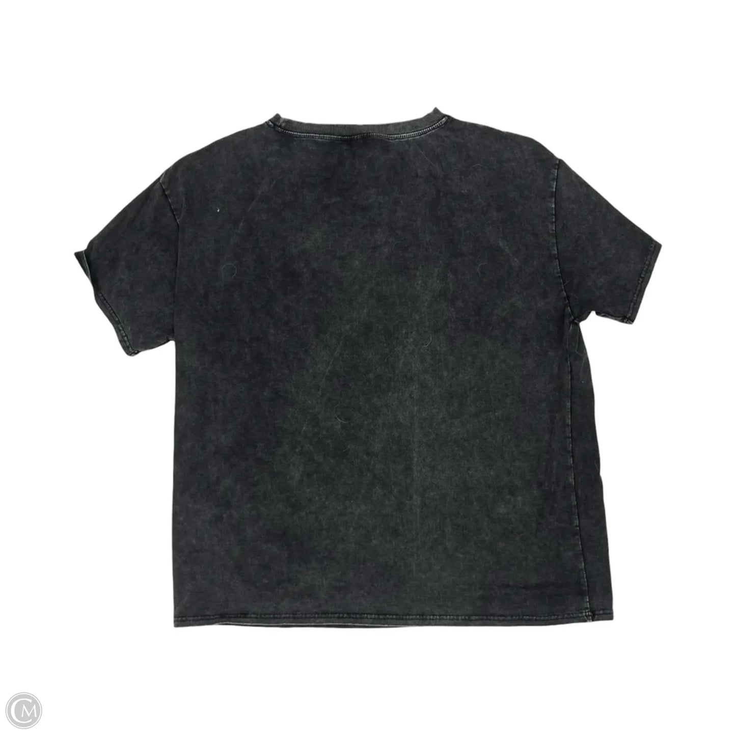 Top Short Sleeve By Romwe In Grey, Size: 6