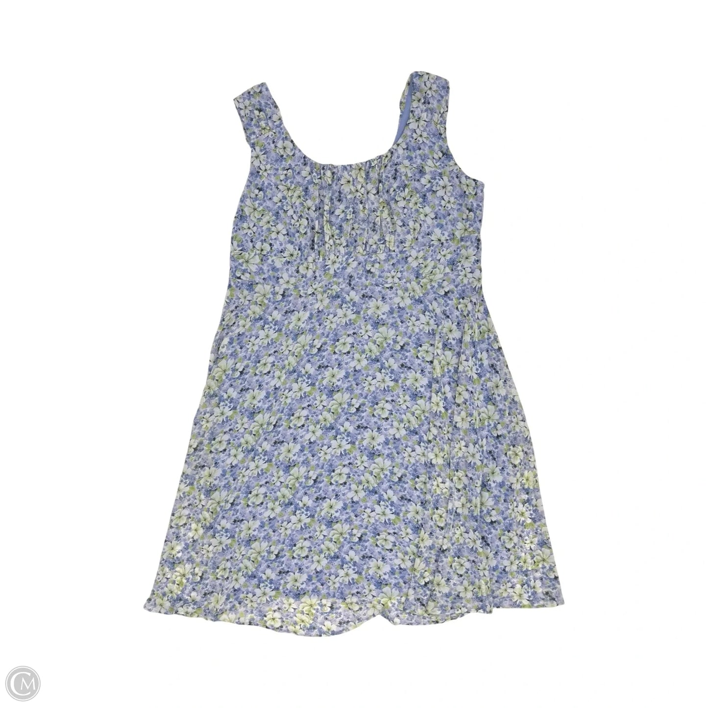 Dress Party Midi By Clothes Mentor In Floral Print, Size: 18