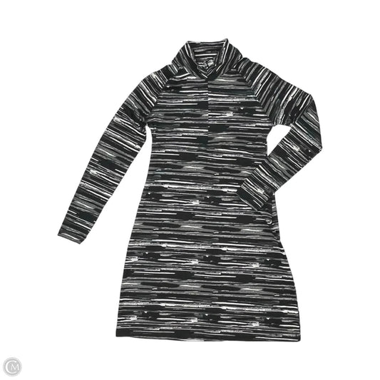 Athletic Dress By Soybu In Black & Grey, Size: Xs