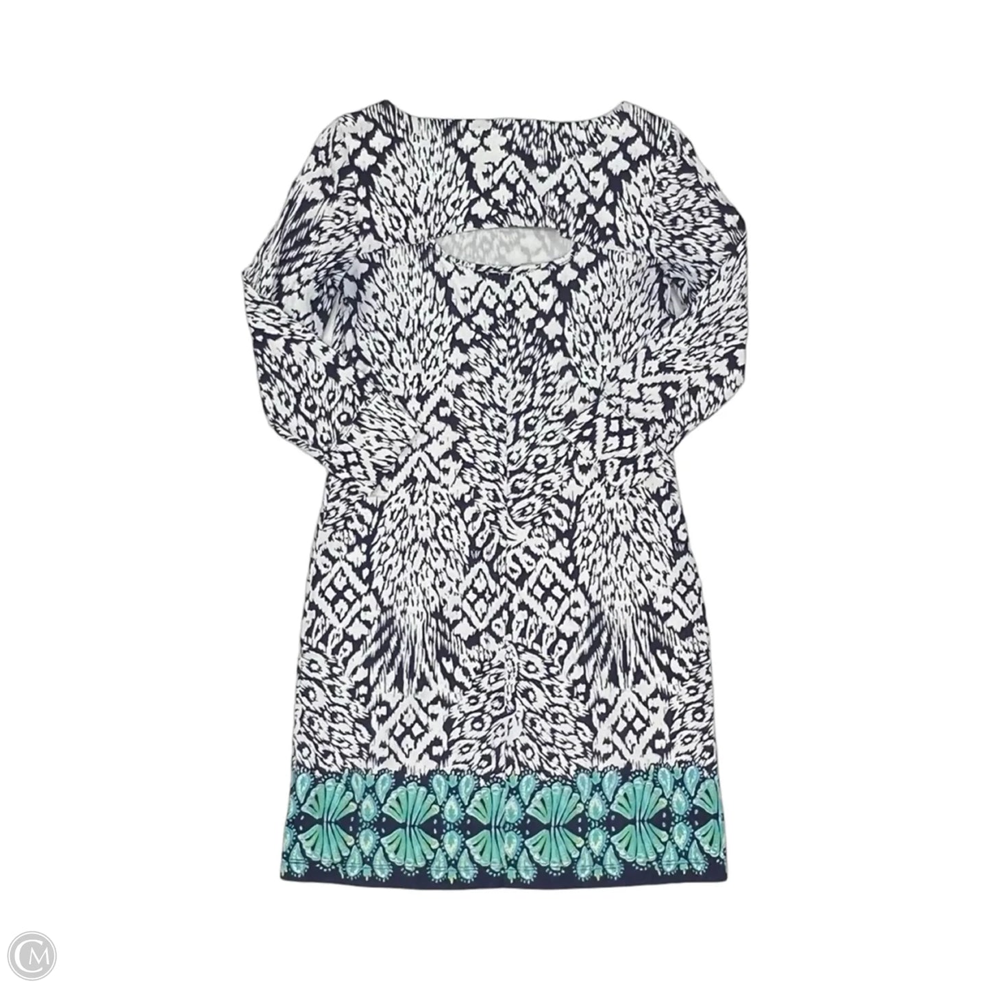 Dress Designer By Lilly Pulitzer In Blue & White, Size: Xs
