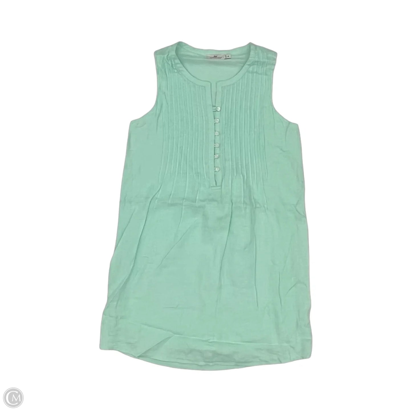 Dress Casual Short By Vineyard Vines In Green, Size: Xs